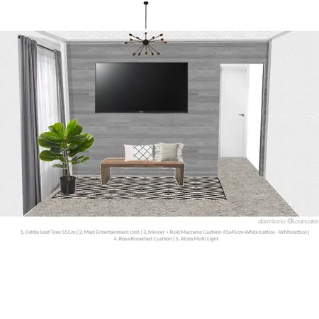 dormitorio @Loancata Interior Design Mood Board by LOANCATA on Style Sourcebook
