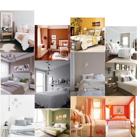 bedroom warm colors Interior Design Mood Board by OttayCunha on Style Sourcebook