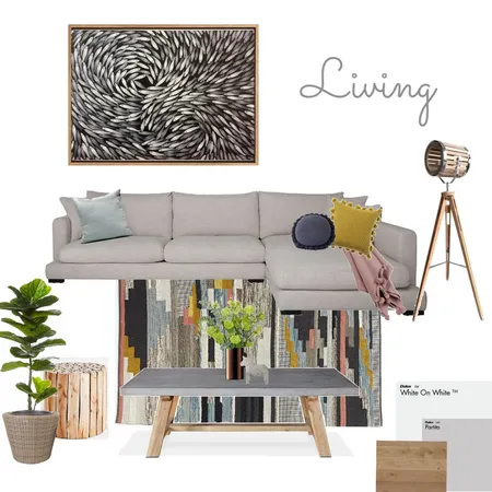 Living Interior Design Mood Board by dritlop on Style Sourcebook