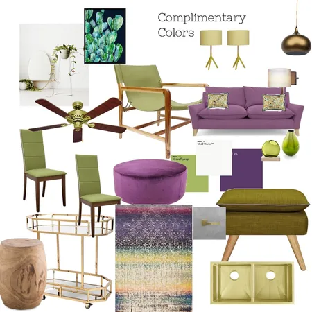 complimentary colours Interior Design Mood Board by Catleyland on Style Sourcebook