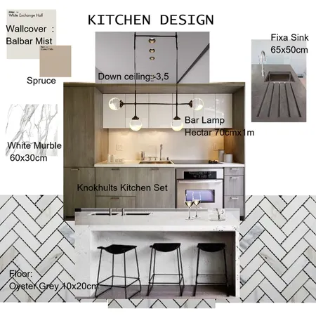 Kitchen design Interior Design Mood Board by wahyuoctar on Style Sourcebook