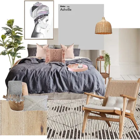 Modern Boho Interior Design Mood Board by Jahnava on Style Sourcebook