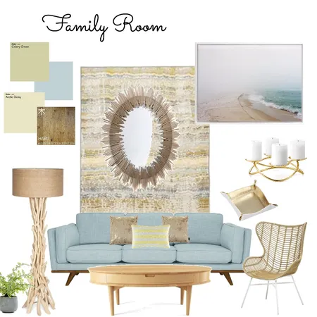 Family Room Interior Design Mood Board by Catleyland on Style Sourcebook
