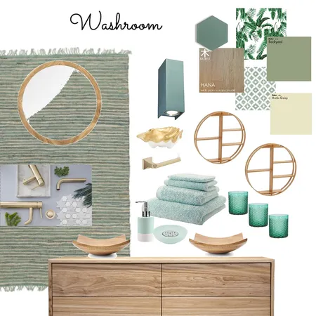 Washroom Interior Design Mood Board by Catleyland on Style Sourcebook