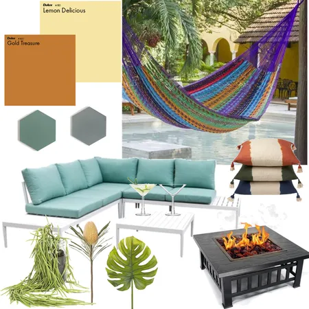 Safari Style Garden Interior Design Mood Board by DaniiLLe on Style Sourcebook