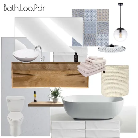 I&amp;E Bath,Loo,Pdr Interior Design Mood Board by amycarr on Style Sourcebook