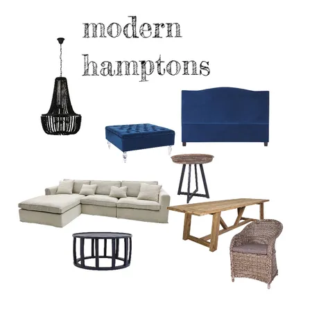 modern hamptons Interior Design Mood Board by Jo Daly Interiors on Style Sourcebook