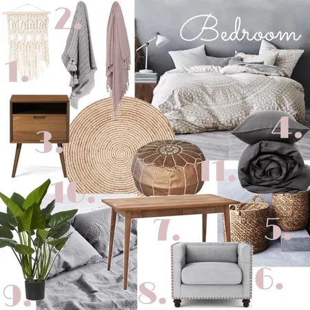 Soph’s Bedroom Interior Design Mood Board by Lifebydesigns on Style Sourcebook