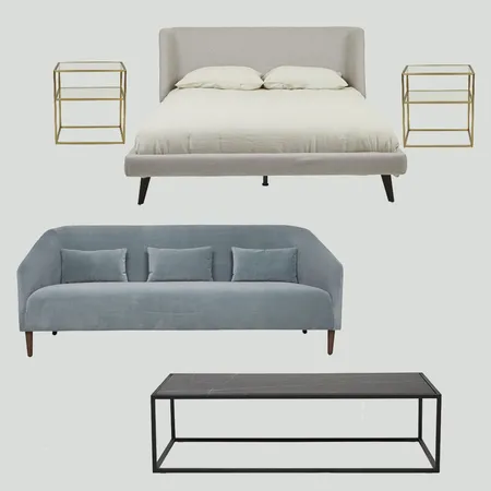 Rachel and Tim - Master Bedroom v2 Interior Design Mood Board by KMK Home and Living on Style Sourcebook