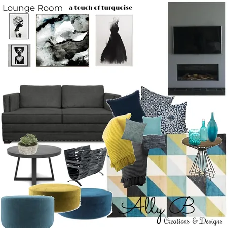 Lounge Room Interior Design Mood Board by allyb on Style Sourcebook