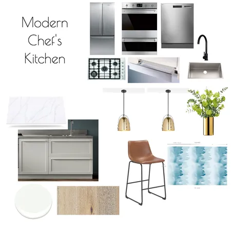 Modern Kitchen Interior Design Mood Board by asadofsky on Style Sourcebook