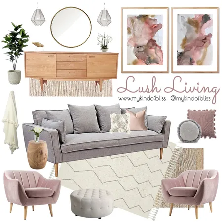 Lush Living Interior Design Mood Board by My Kind Of Bliss on Style Sourcebook
