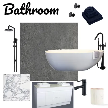 Main Bathroom Interior Design Mood Board by lseamer on Style Sourcebook