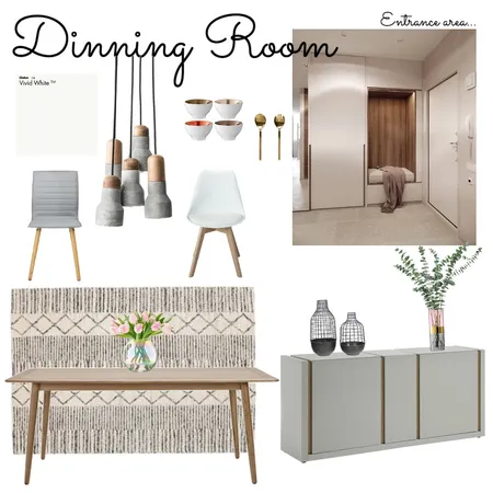 Project Kitty_Dinning Room Interior Design Mood Board by clarayoung on Style Sourcebook
