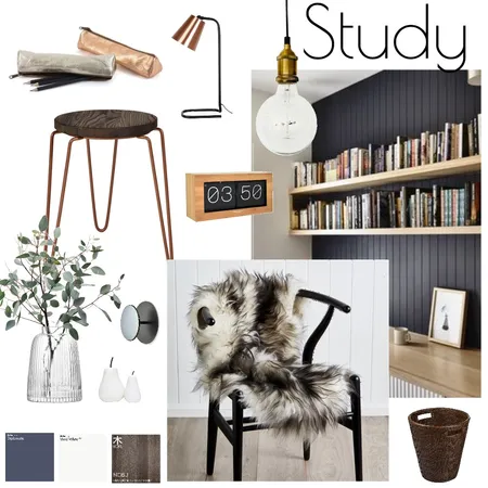 Study Nook Interior Design Mood Board by Geotoria on Style Sourcebook