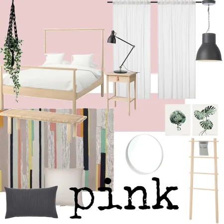 pink room Interior Design Mood Board by naamaetedgi on Style Sourcebook