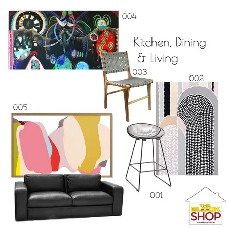 Jane McKinnes Living, Dining, Kitchen Interior Design Mood Board by harriehighpants on Style Sourcebook