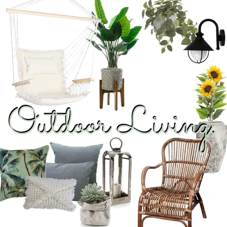 Boho outdoor Interior Design Mood Board by thebohemianstylist on Style Sourcebook