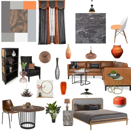 Monochromatic Interior Design Mood Board by Shenzy on Style Sourcebook