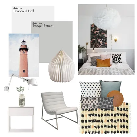 Bedroom Interior Design Mood Board by Studio Esar on Style Sourcebook