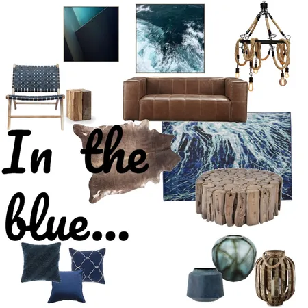 In the blue... Interior Design Mood Board by Fathima on Style Sourcebook