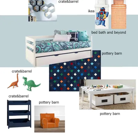 boys room Interior Design Mood Board by designbysa on Style Sourcebook