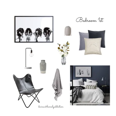 Kavanagh bedroom 1st Interior Design Mood Board by HomelyAddiction on Style Sourcebook