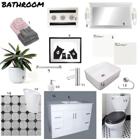 Bathroom Interior Design Mood Board by AlisonM on Style Sourcebook