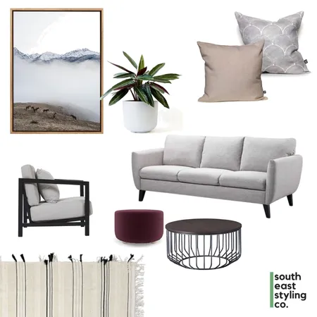 Living Styling 1 Interior Design Mood Board by South East Styling Co.  on Style Sourcebook