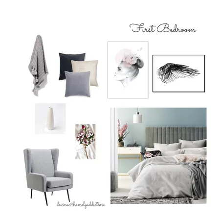 Eureka first bedroom Interior Design Mood Board by HomelyAddiction on Style Sourcebook