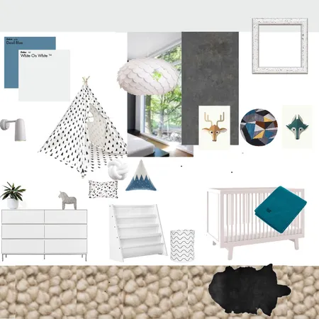 Module 10-Archies room Interior Design Mood Board by Anna on Style Sourcebook