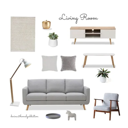 Maison carnegie living room rev3 Interior Design Mood Board by HomelyAddiction on Style Sourcebook