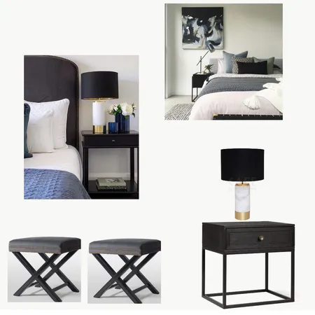 Nigel and Kimber Master Bedroom V2 Interior Design Mood Board by KMK Home and Living on Style Sourcebook