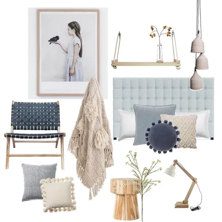 scandi bedroom Interior Design Mood Board by Aliciapranic on Style Sourcebook