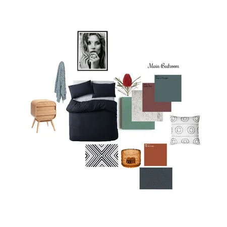 Main bedroom- raize the roof Interior Design Mood Board by Jodie McCaskill Designs on Style Sourcebook