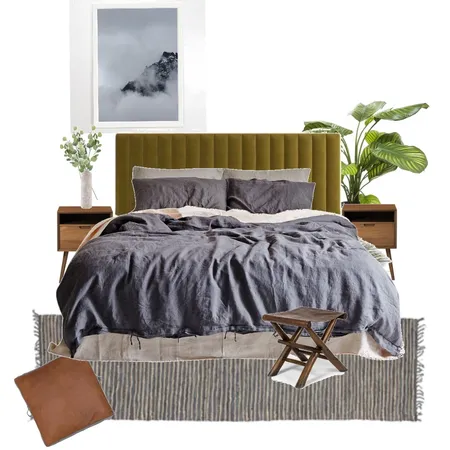 moody bedroom Interior Design Mood Board by Aliciapranic on Style Sourcebook