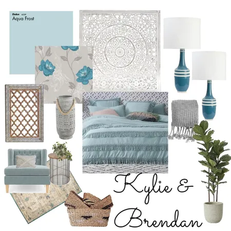 Kylie's Bedroom Interior Design Mood Board by DLees74 on Style Sourcebook
