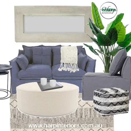 Hamptons Chic Interior Design Mood Board by Harp Interiors on Style Sourcebook