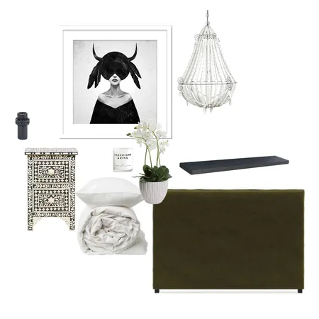 boho bedroom Interior Design Mood Board by Aliciapranic on Style Sourcebook