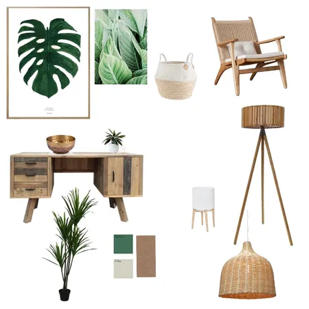 Green and wood Interior Design Mood Board by AmyClements on Style Sourcebook