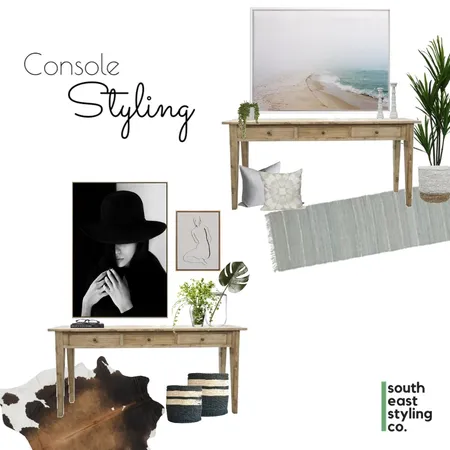 Console Styling 1 Interior Design Mood Board by South East Styling Co.  on Style Sourcebook