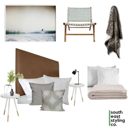 Bedroom 4 Interior Design Mood Board by South East Styling Co.  on Style Sourcebook