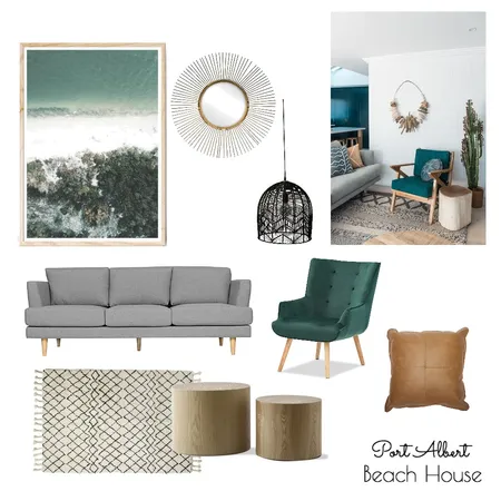 Port Albert Beach House Interior Design Mood Board by modernlovestyleco on Style Sourcebook