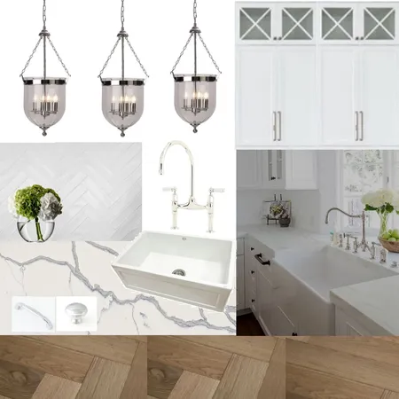 Hamptons kitchen design Interior Design Mood Board by Letitiaedesigns on Style Sourcebook
