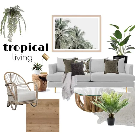 tropical living Interior Design Mood Board by Aliciapranic on Style Sourcebook