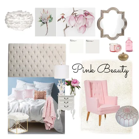 Pink Beauty Interior Design Mood Board by rwoodbridge on Style Sourcebook