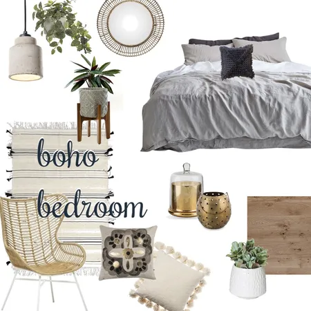 Modern boho Interior Design Mood Board by thebohemianstylist on Style Sourcebook