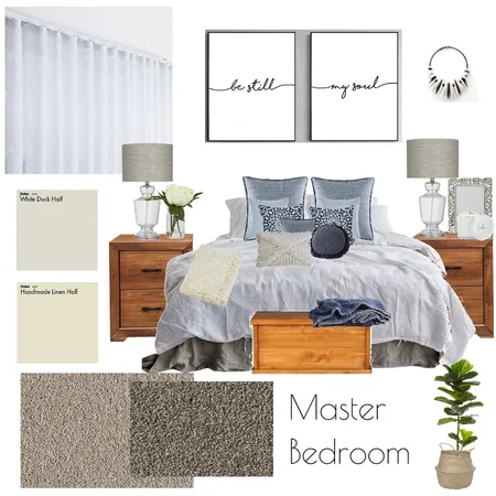 Troy and Lauren - Master Bedroom Interior Design Mood Board by tashbellhome on Style Sourcebook
