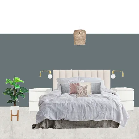 Denise bedroom bed view Interior Design Mood Board by Jesssawyerinteriordesign on Style Sourcebook