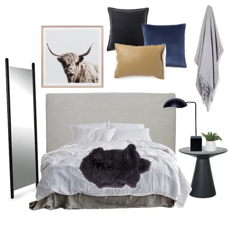 Stella McMeniman - Bedroom Draft 1 Interior Design Mood Board by Sophie Scarlett Design on Style Sourcebook